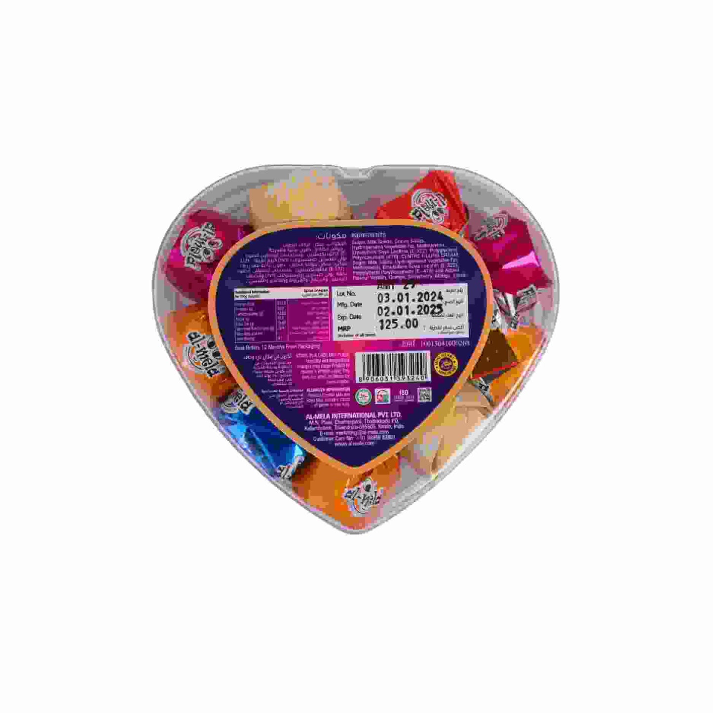 MARVEL TWIST MINI HEART TRUFFLES 150g