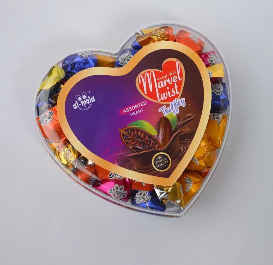 MARVEL TWIST HEART TRUFFLES 350g