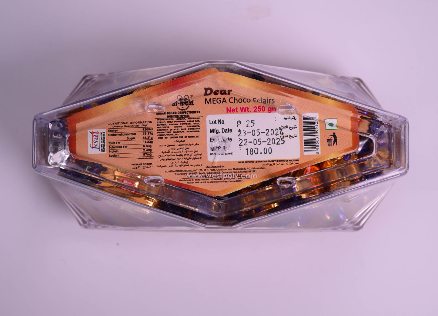 DEAR CHOCO ECLAIRS 350g