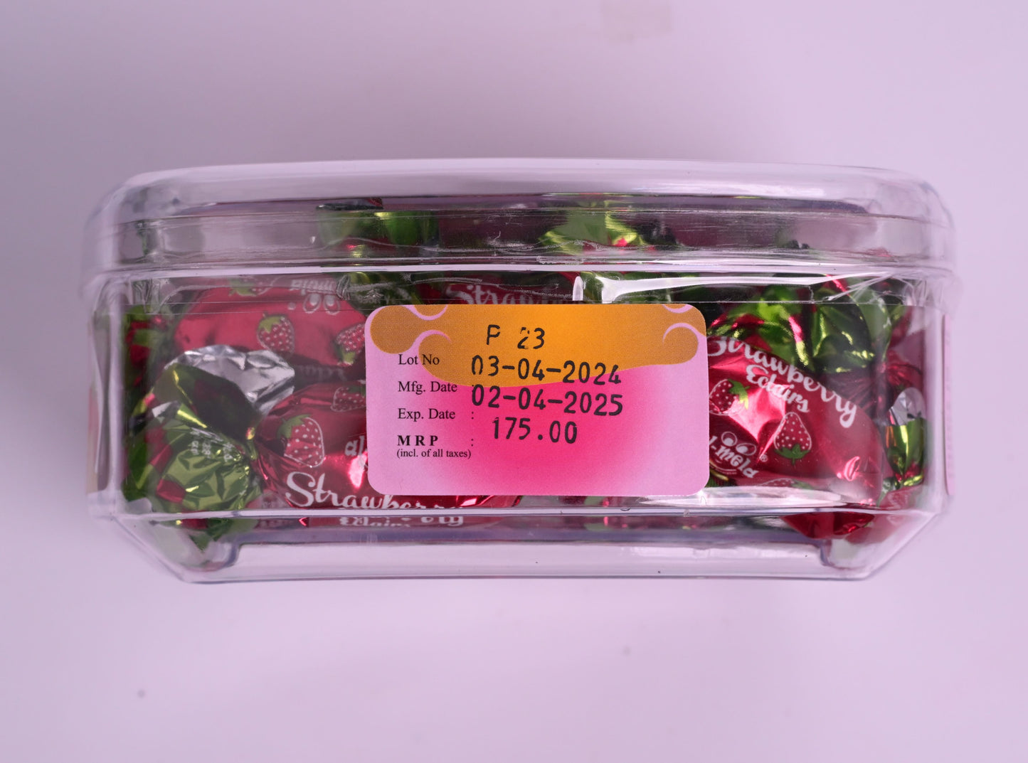 DELICIA STRAWBERRY ECLAIRS 250g