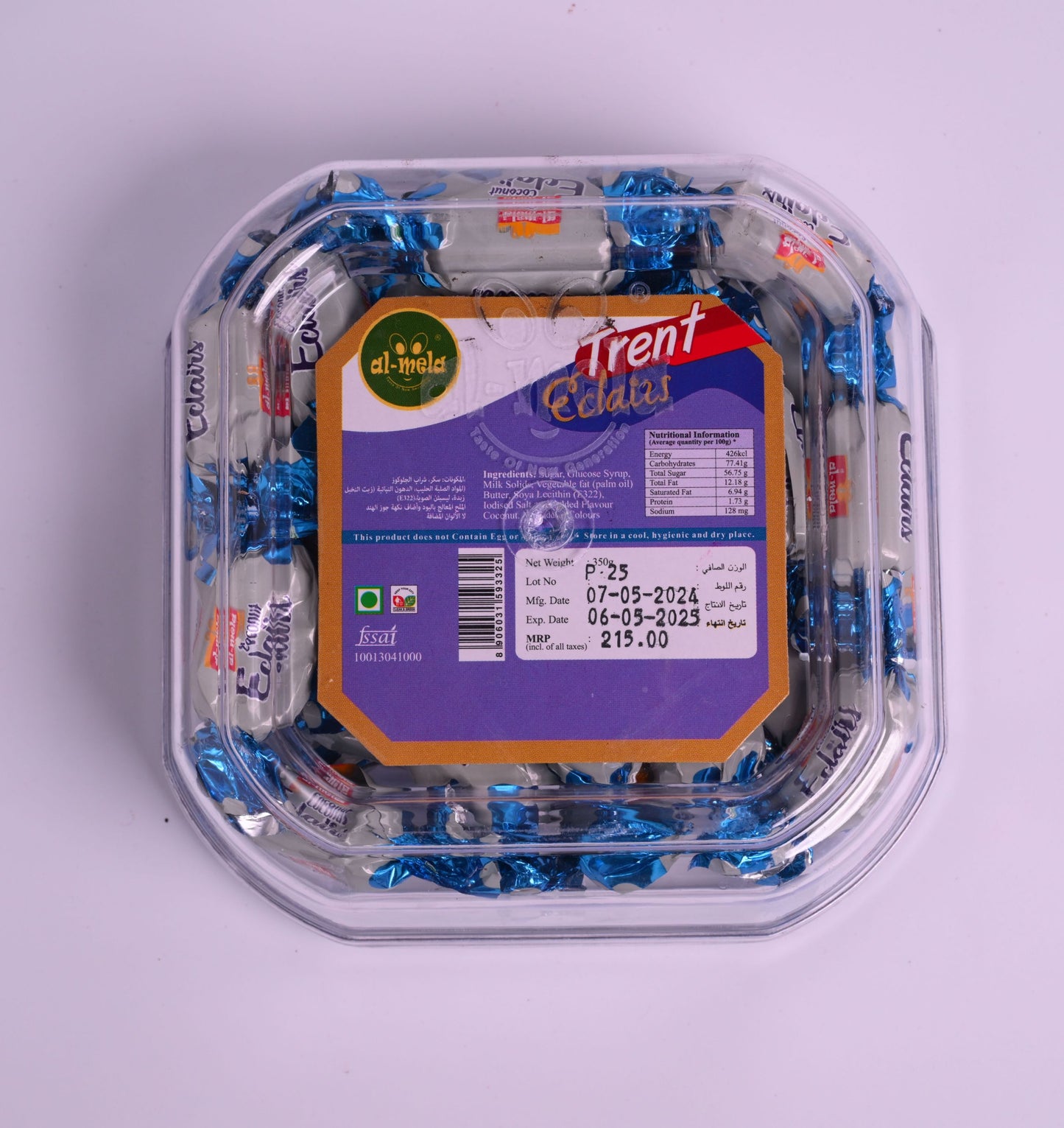 TRENT COCONUT ECLAIRS 350g