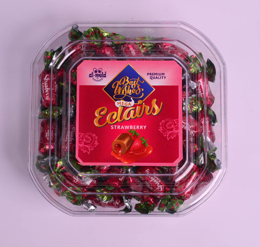 BEST WISHES STRAWBERRY ECLAIRS 700g