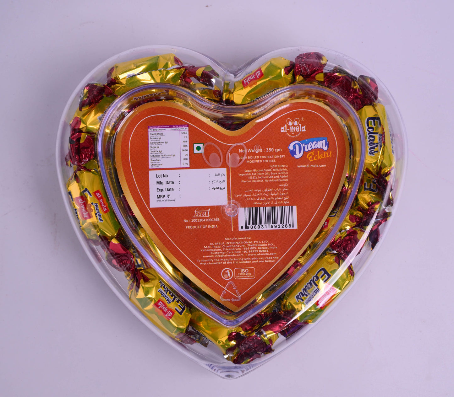 DREAM HAZELNUT ECLAIRS 350g