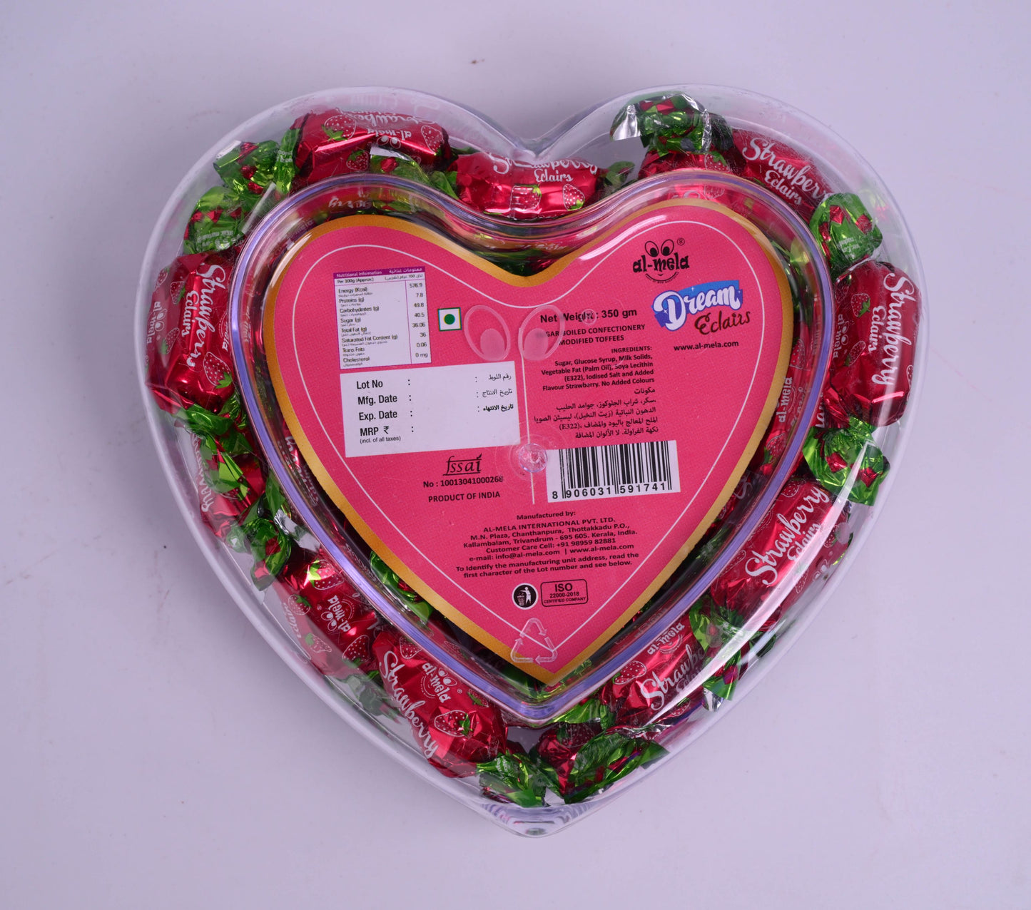 DREAM STRAWBERRY ECLAIRS 350g