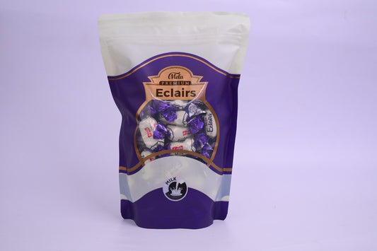 MELA PREMIUM MILK ECLAIRS STANDUP POUCH-MILK FLAVOR 600g