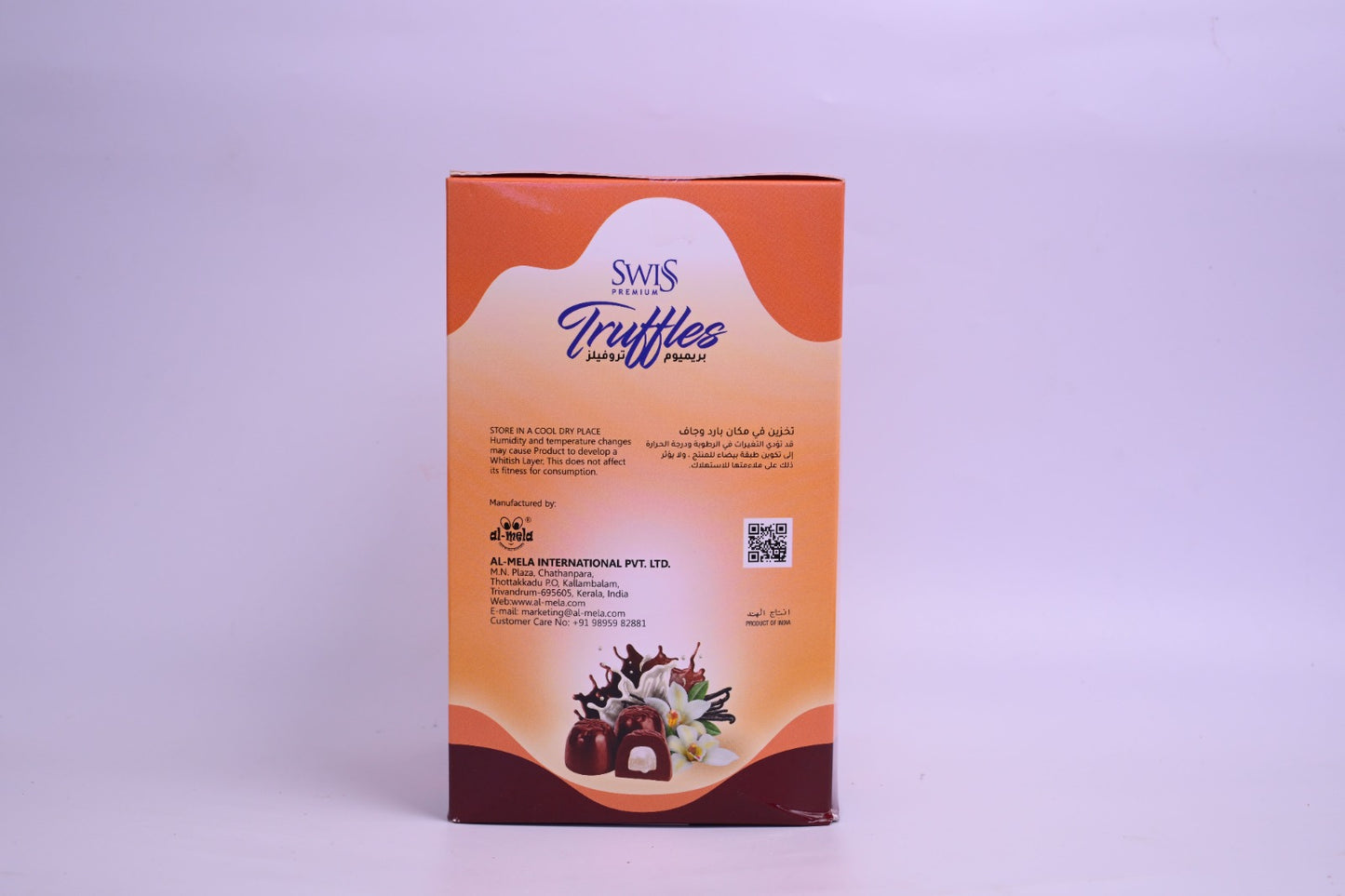 SWISS PREMIUM TRUFFLES -CREAMY VANILLA FLAVOUR 1 kg