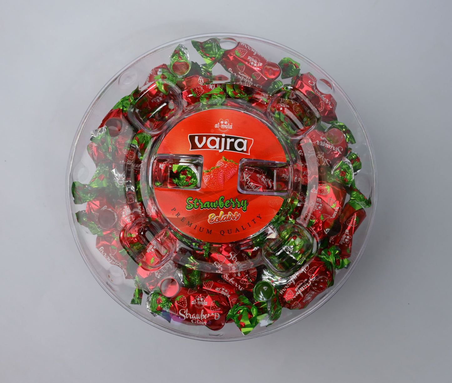 VAJRA STRAWBERRY ECLAIRS 500g