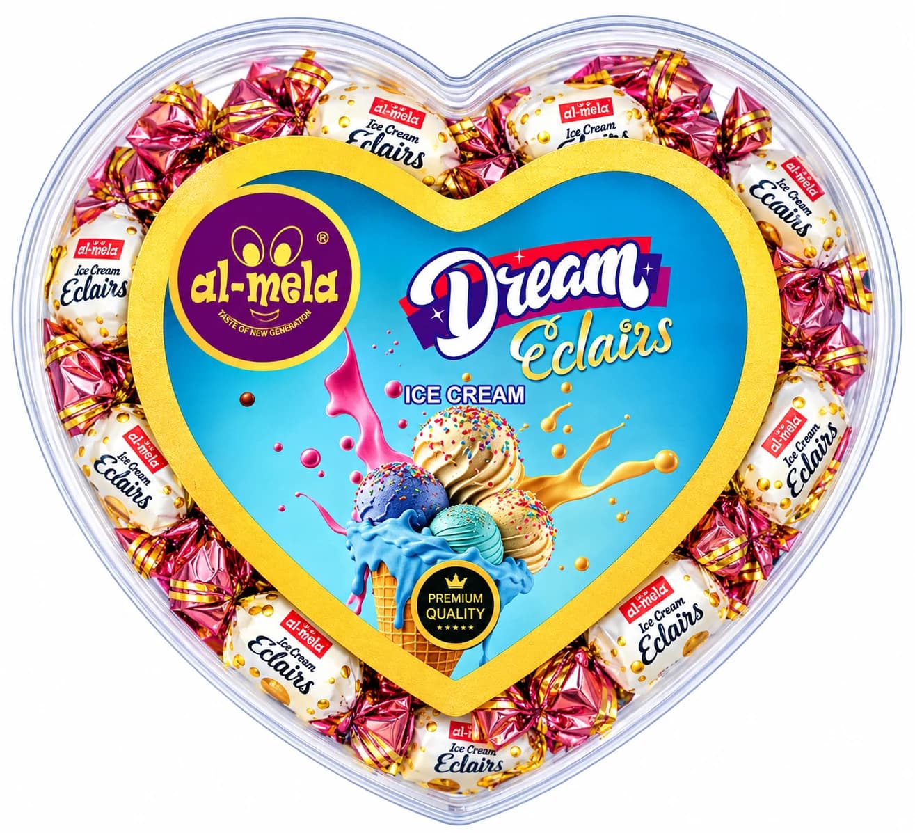 Dream  Ice Cream Eclairs - View 1