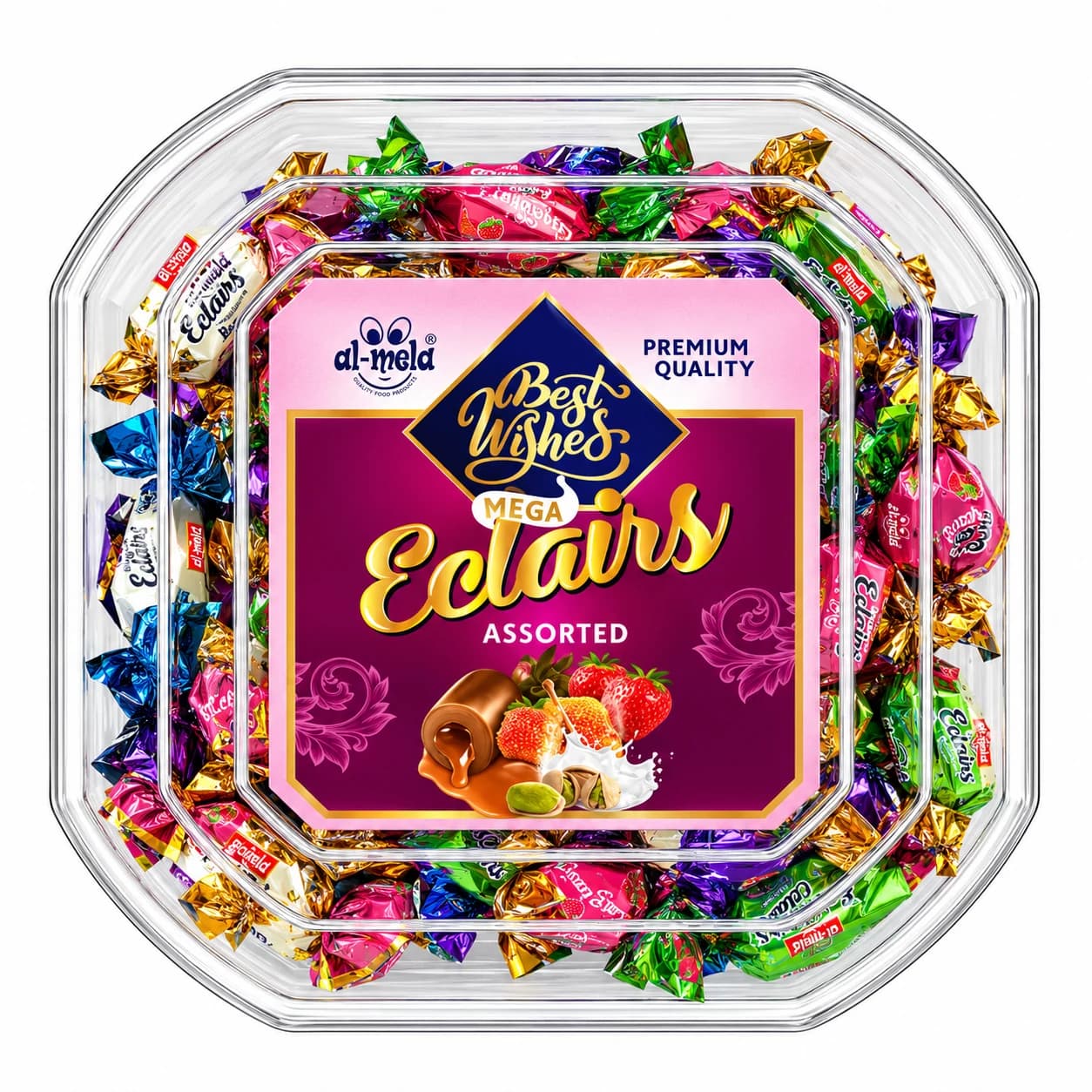 Best Wishes  Mega Eclairs  Assorted - View 1