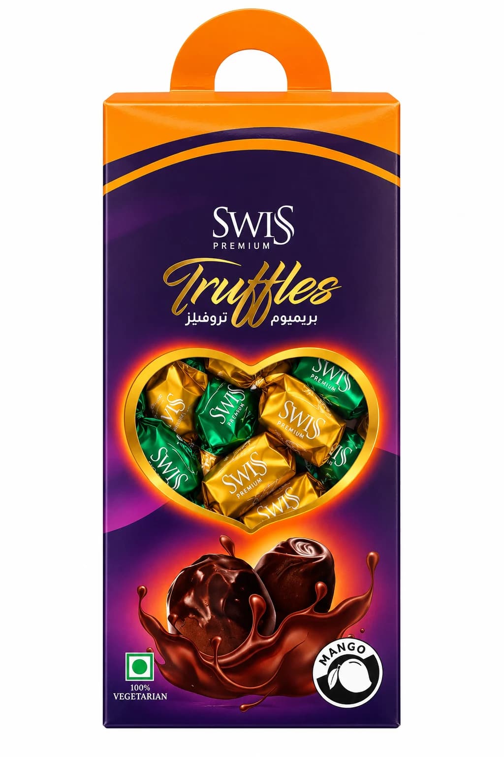 Swiss Premium Truffles Mango - View 1