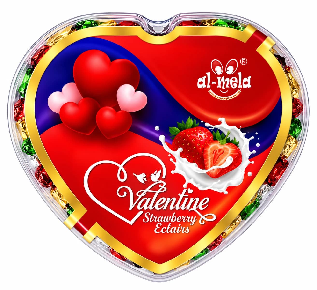 Valentine Strawberry Eclair - View 1