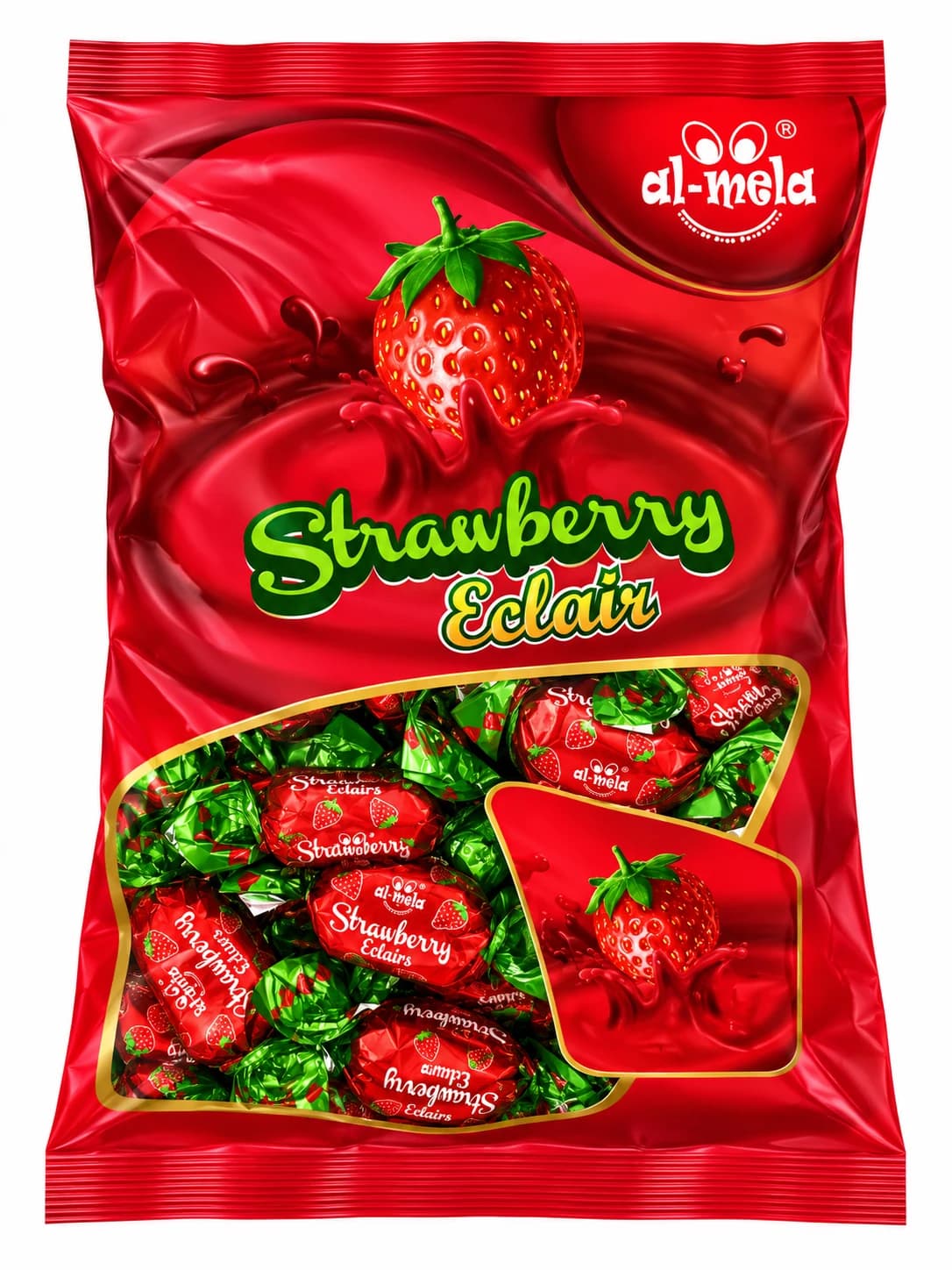 Mega Strawberry Eclairs - View 1