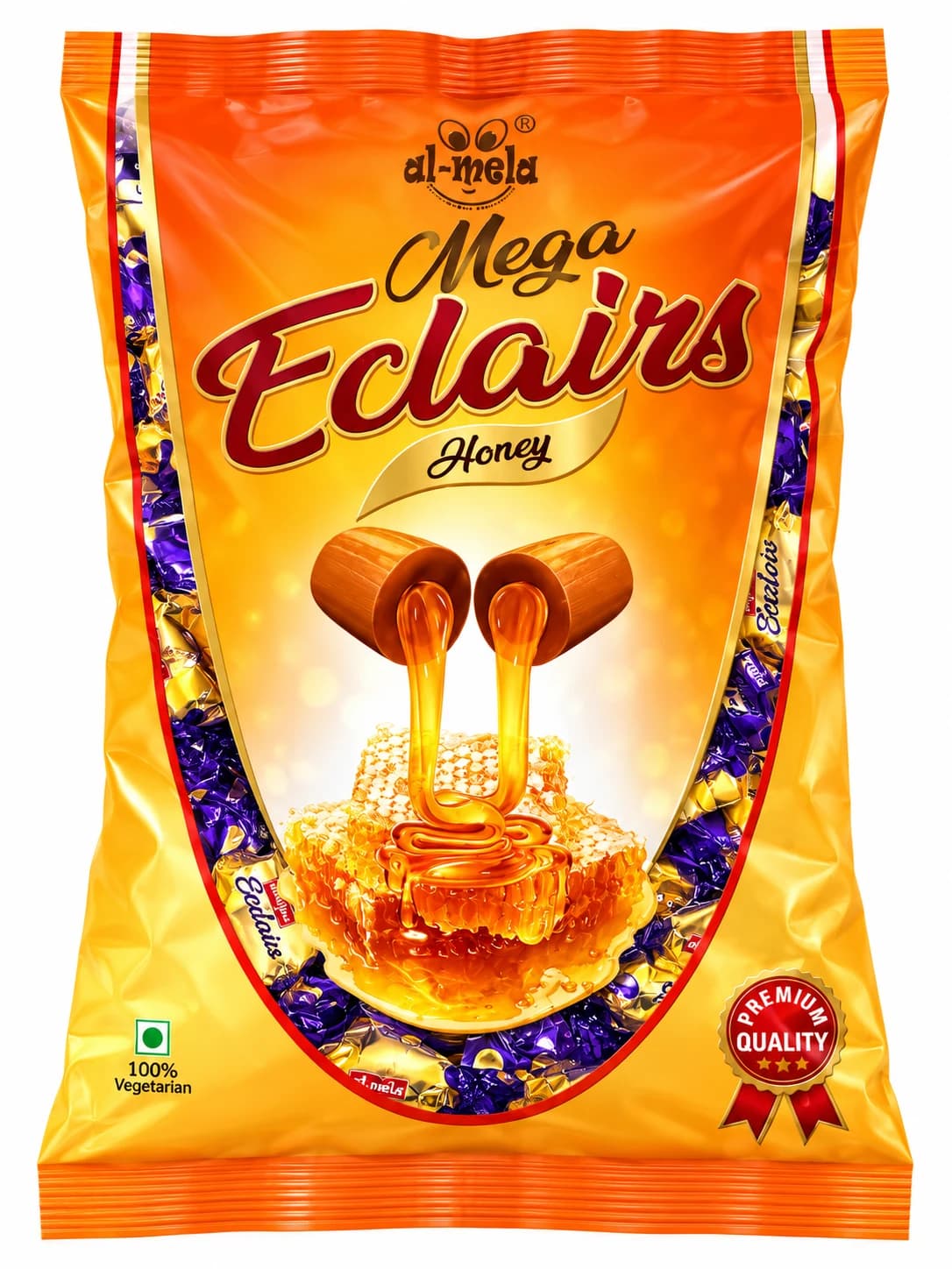 Mega Honey Eclair - View 1