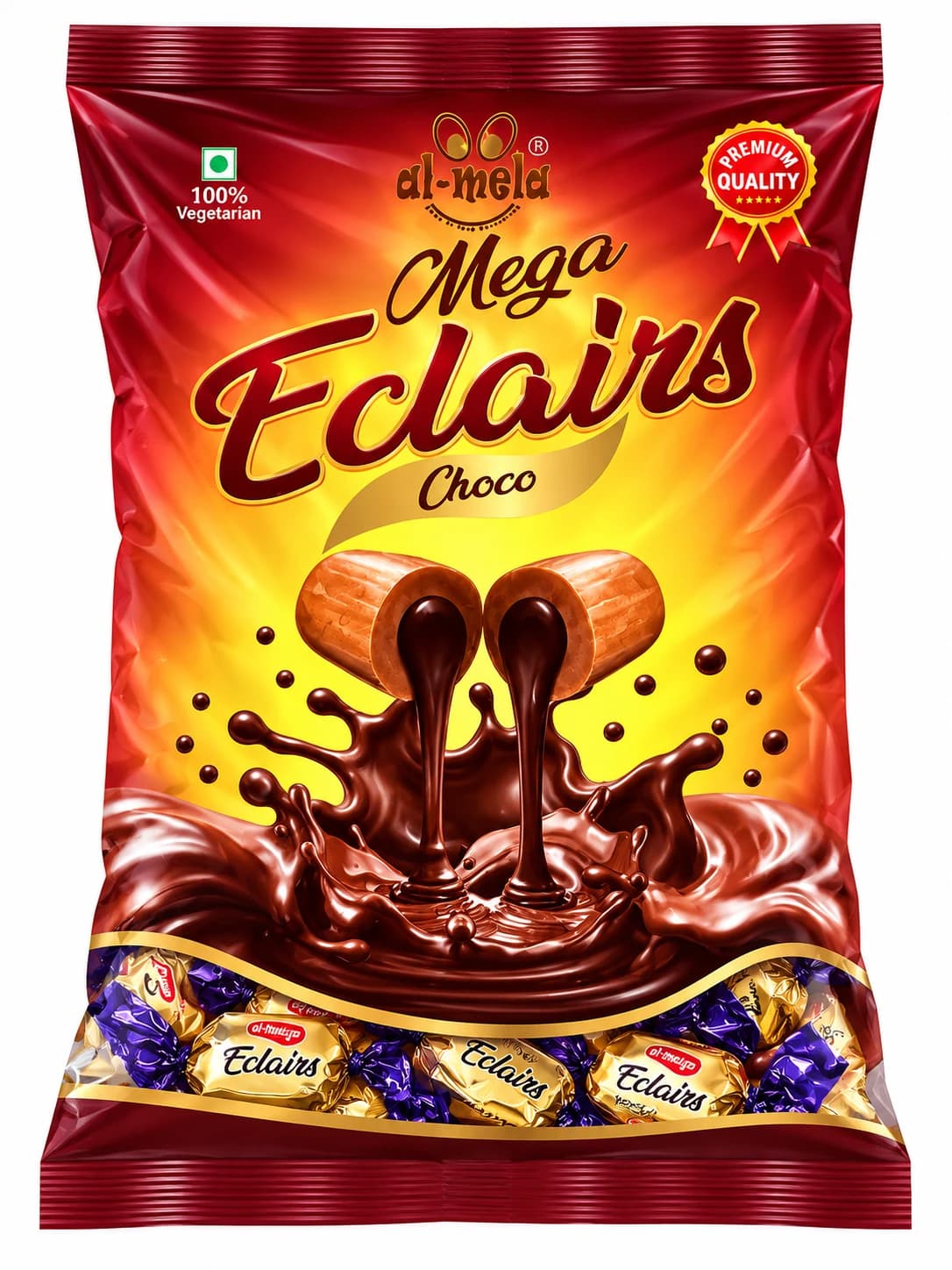 Mega Choco Eclairs - View 1