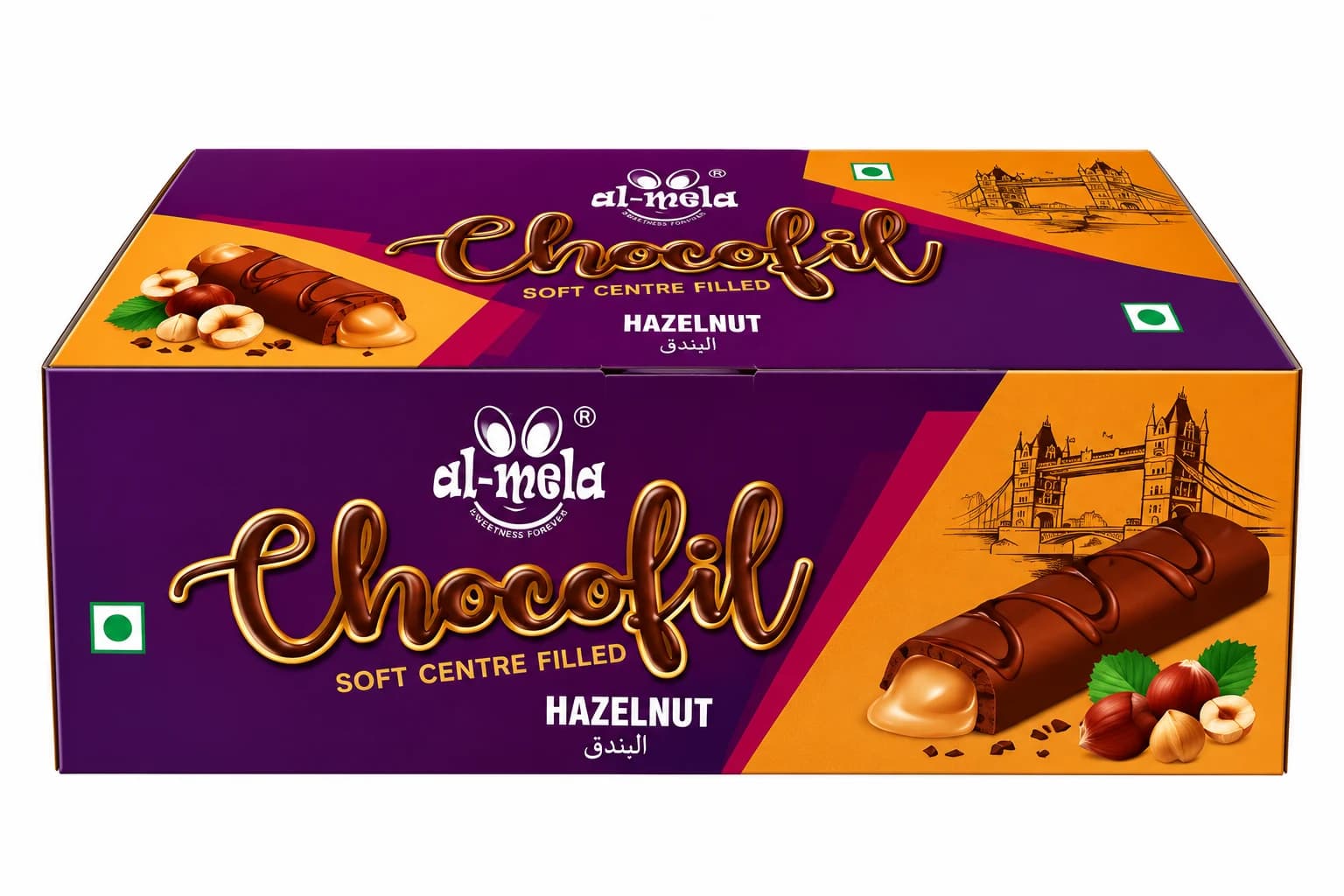 Chocofil Hazelnut 24X22g - View 1