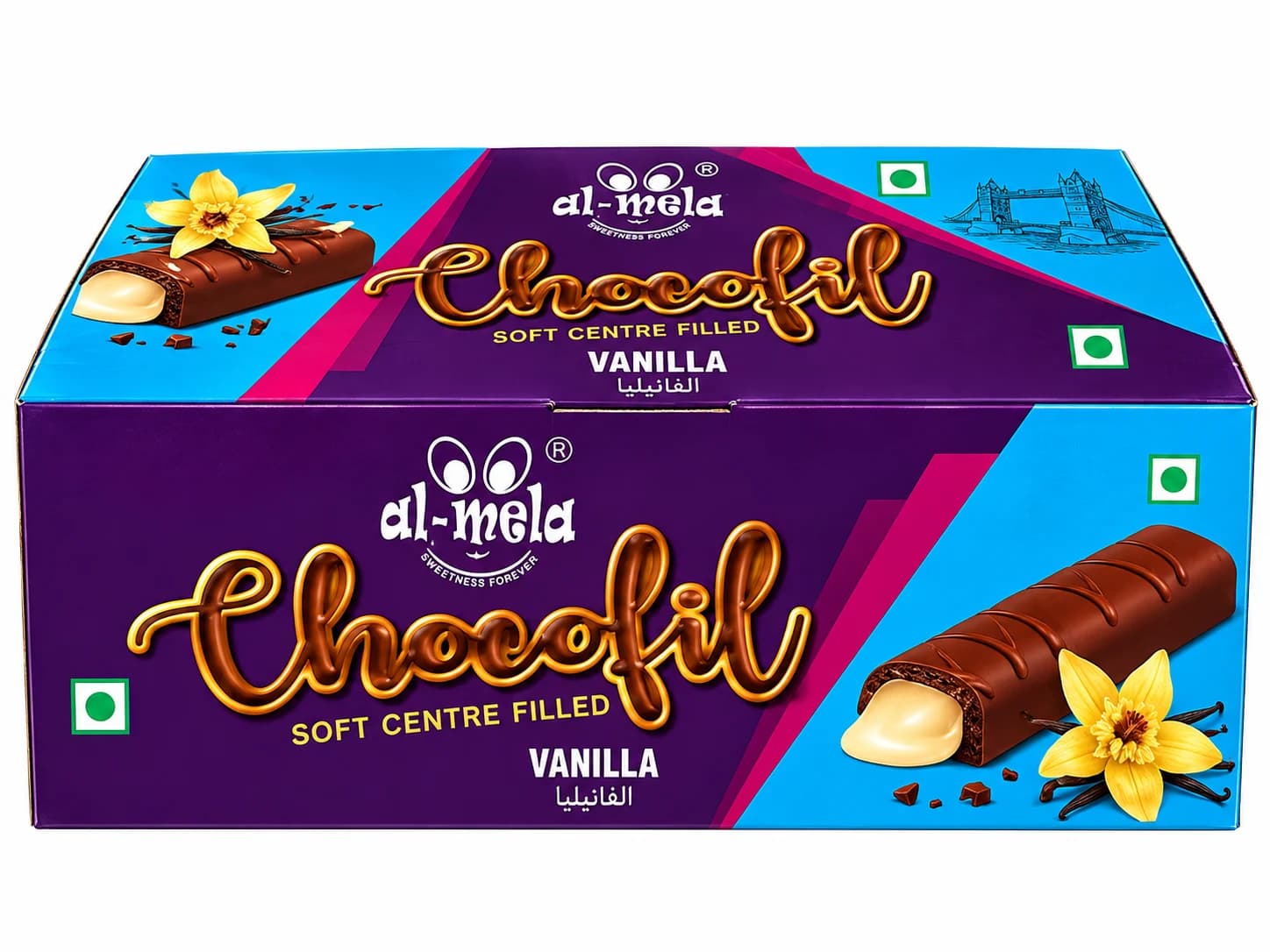 Chocofil Vanilla 24X22g - View 1