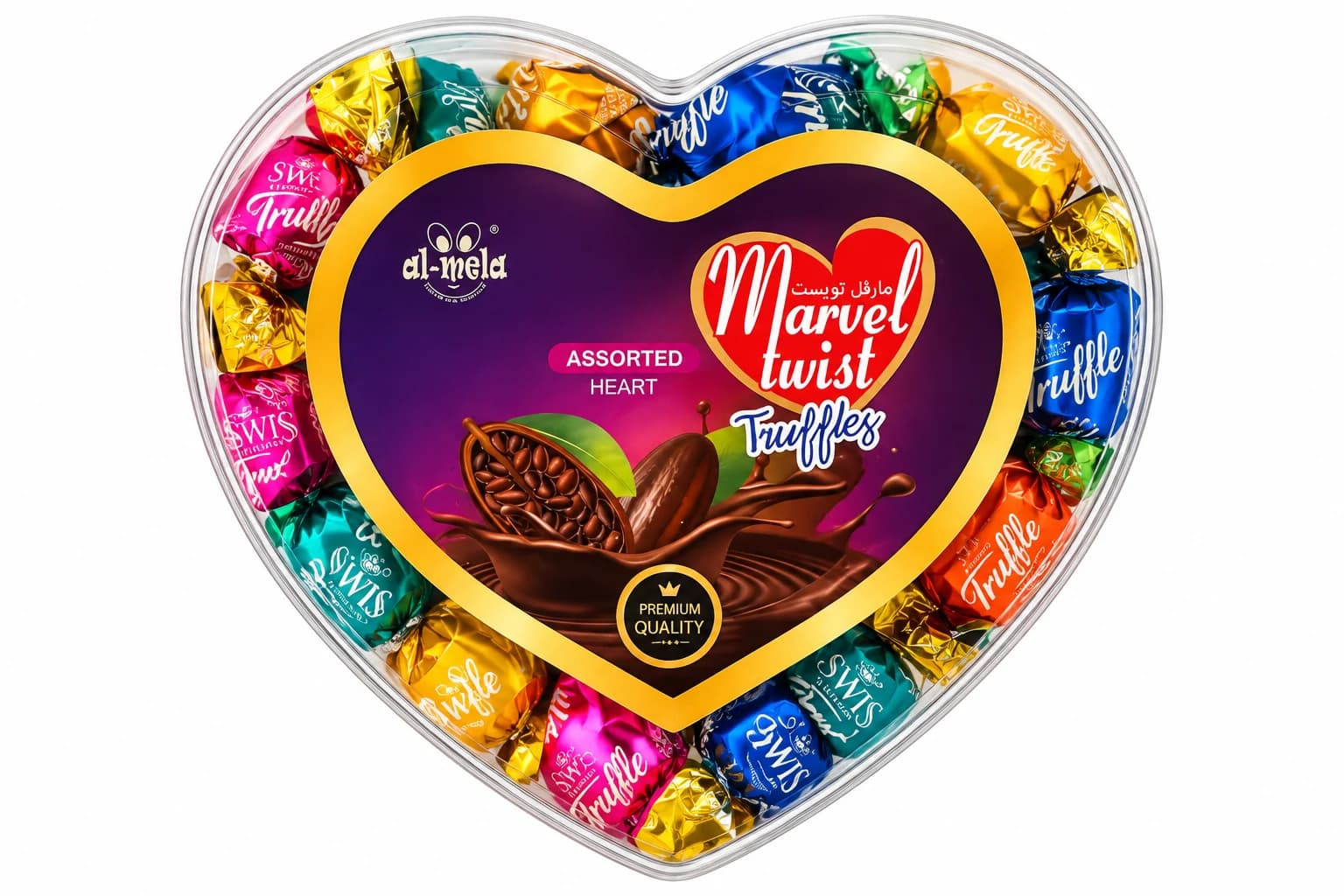 Marvel Twist Heart Assorted - View 1