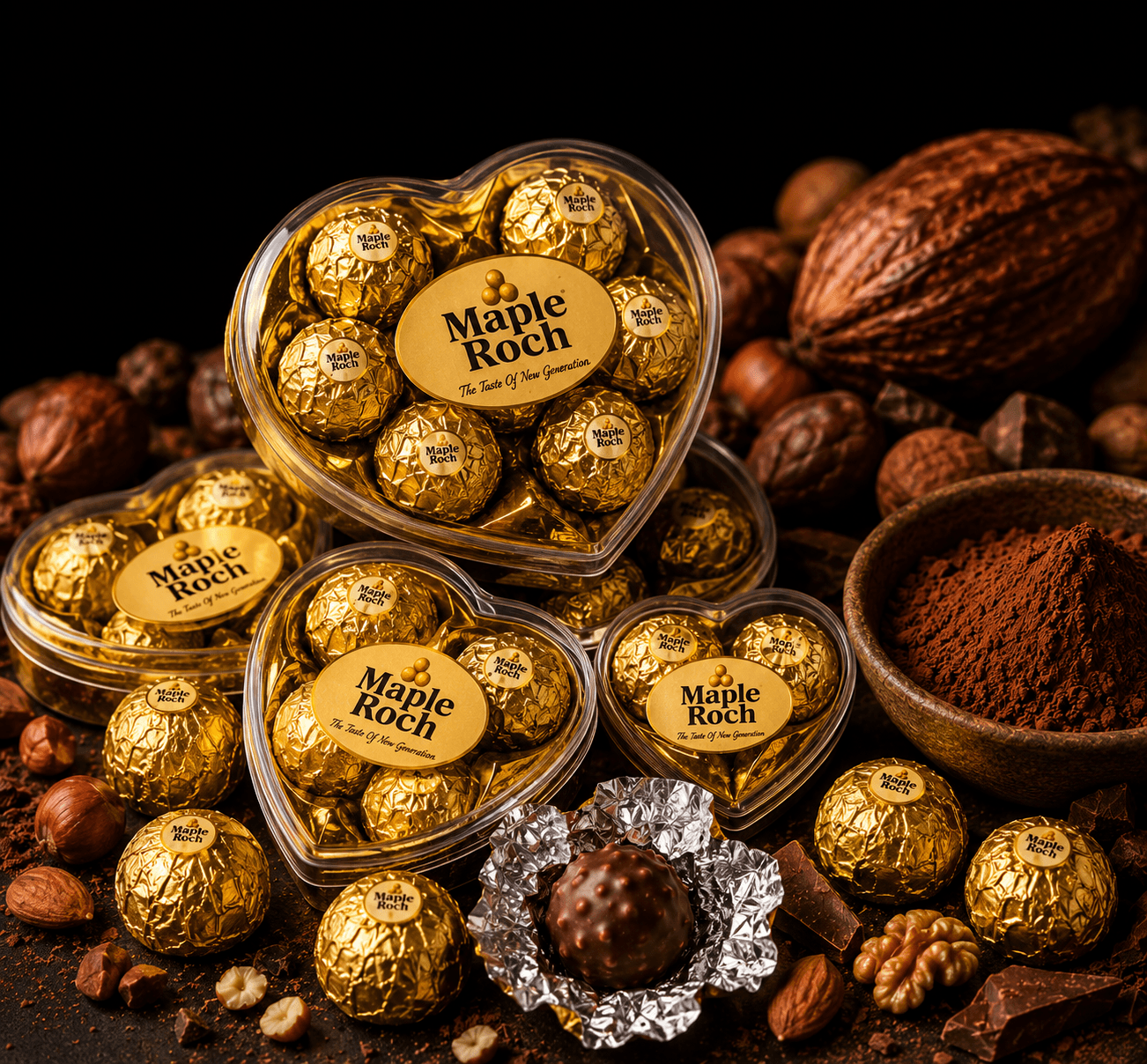 Maple Roch chocolates