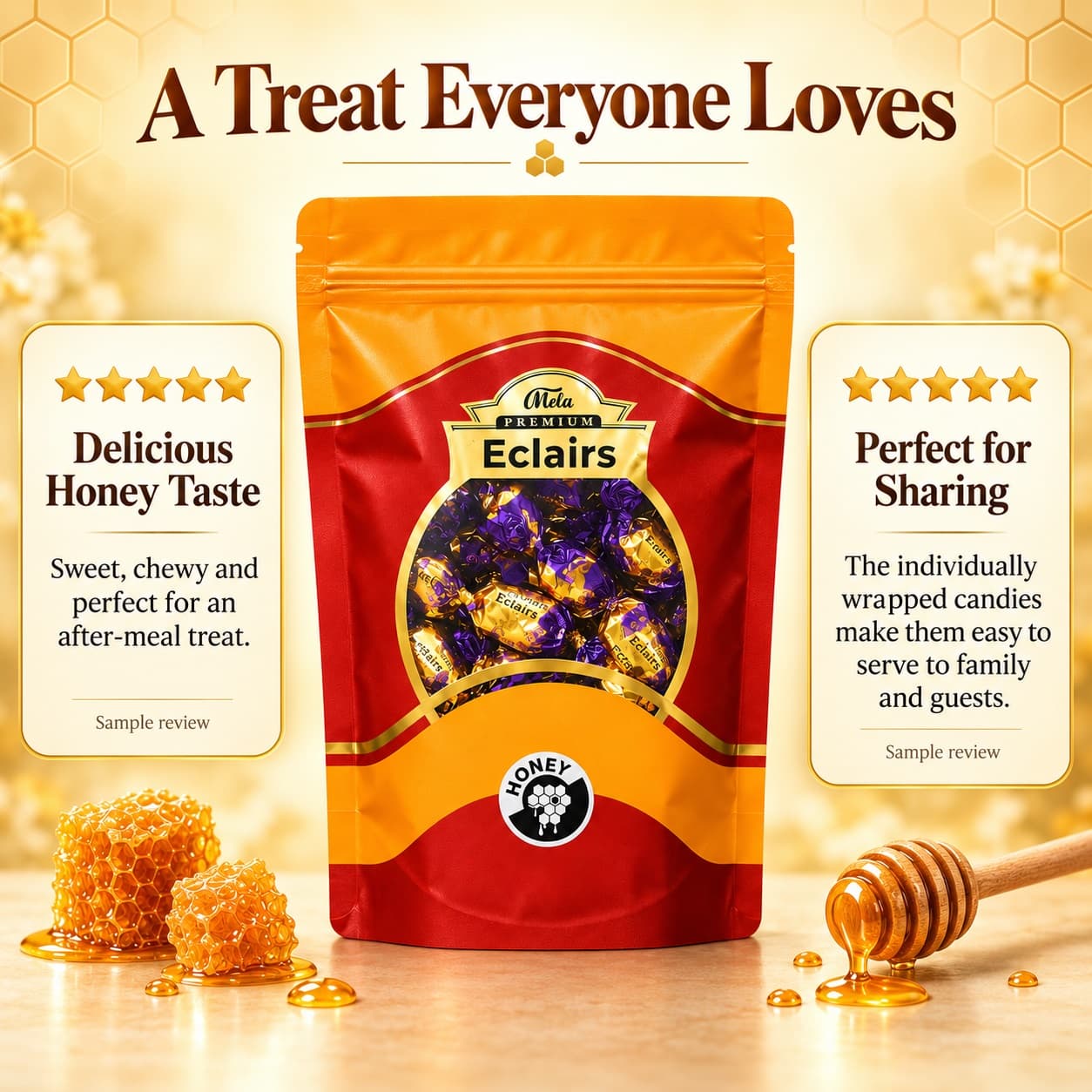 Mela Premium Honey Eclairs - View 5