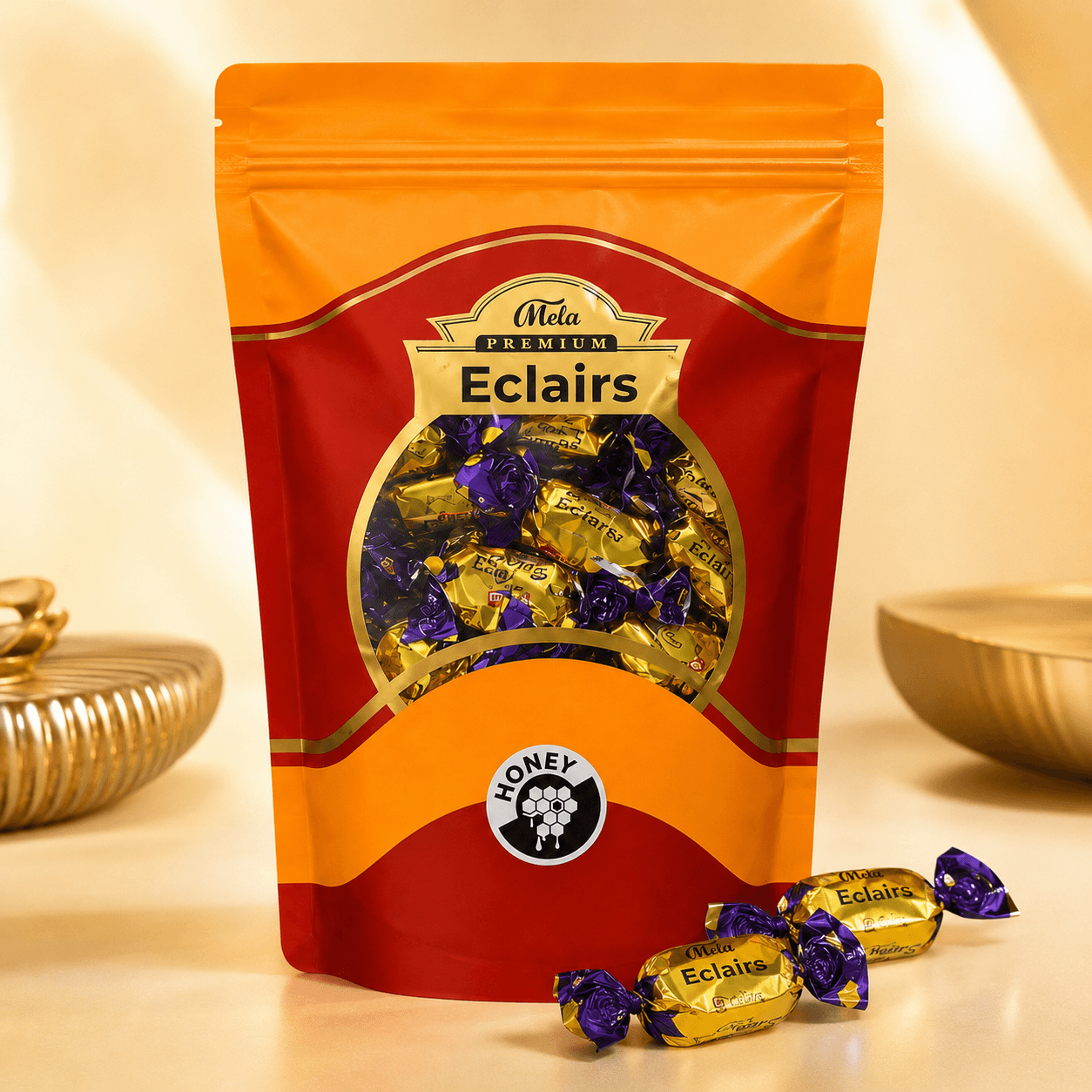 Premium Honey Eclairs