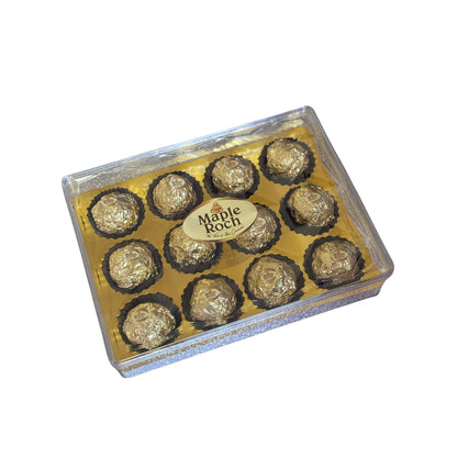 MAPLE ROCH 12 CAVITY RECTANGLE CHOCOLATE 168g