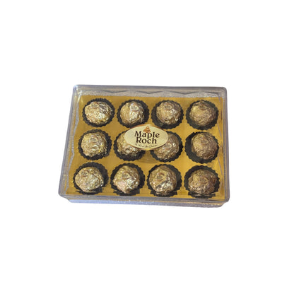 MAPLE ROCH 12 CAVITY RECTANGLE CHOCOLATE 168g