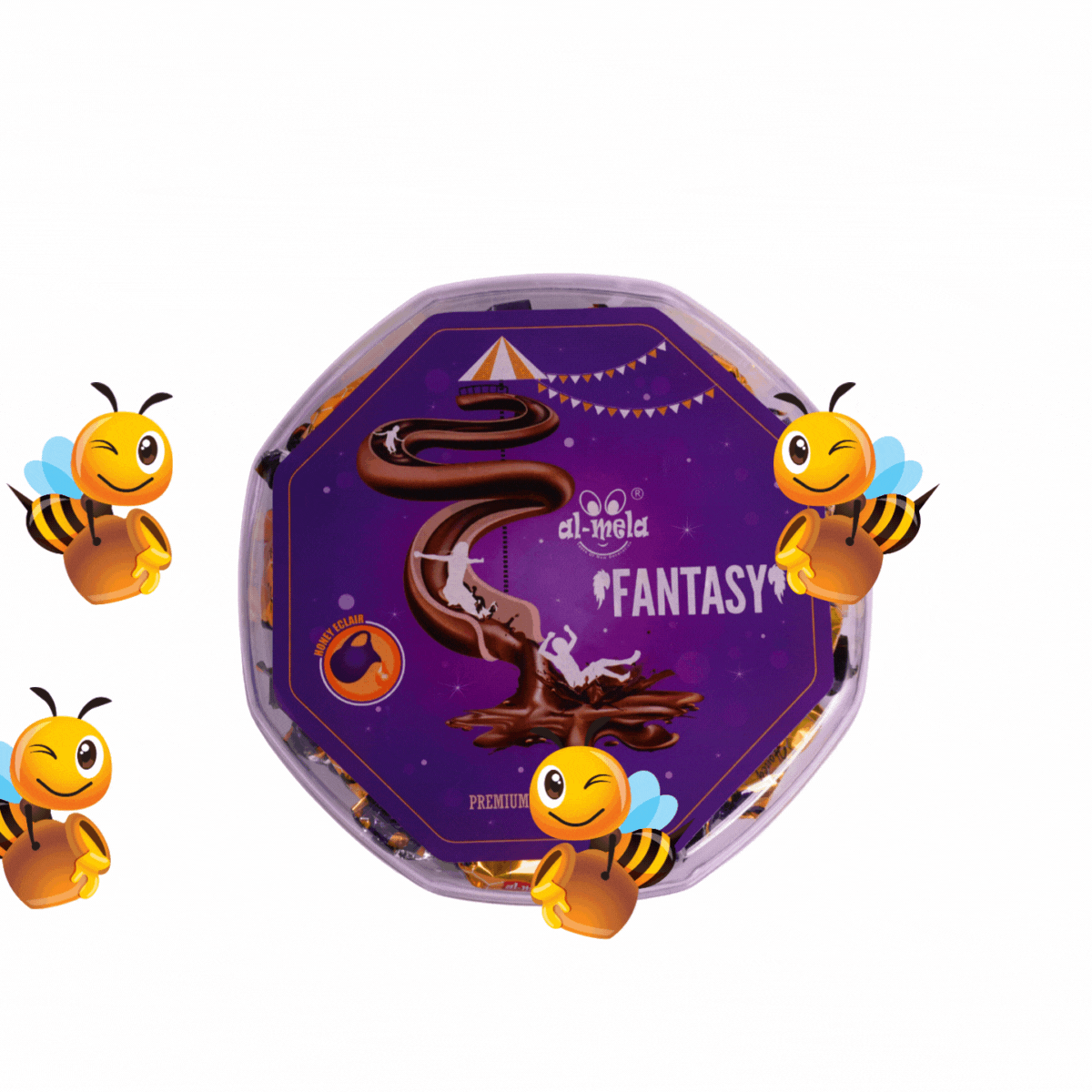 FANTASY PREMIUM HONEY ECLAIRS 250g