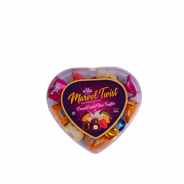 MARVEL TWIST MINI HEART TRUFFLES 150g