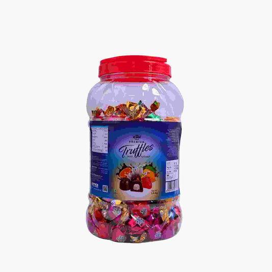 SWISS TRUFFLES ASSORTED JAR 1KG