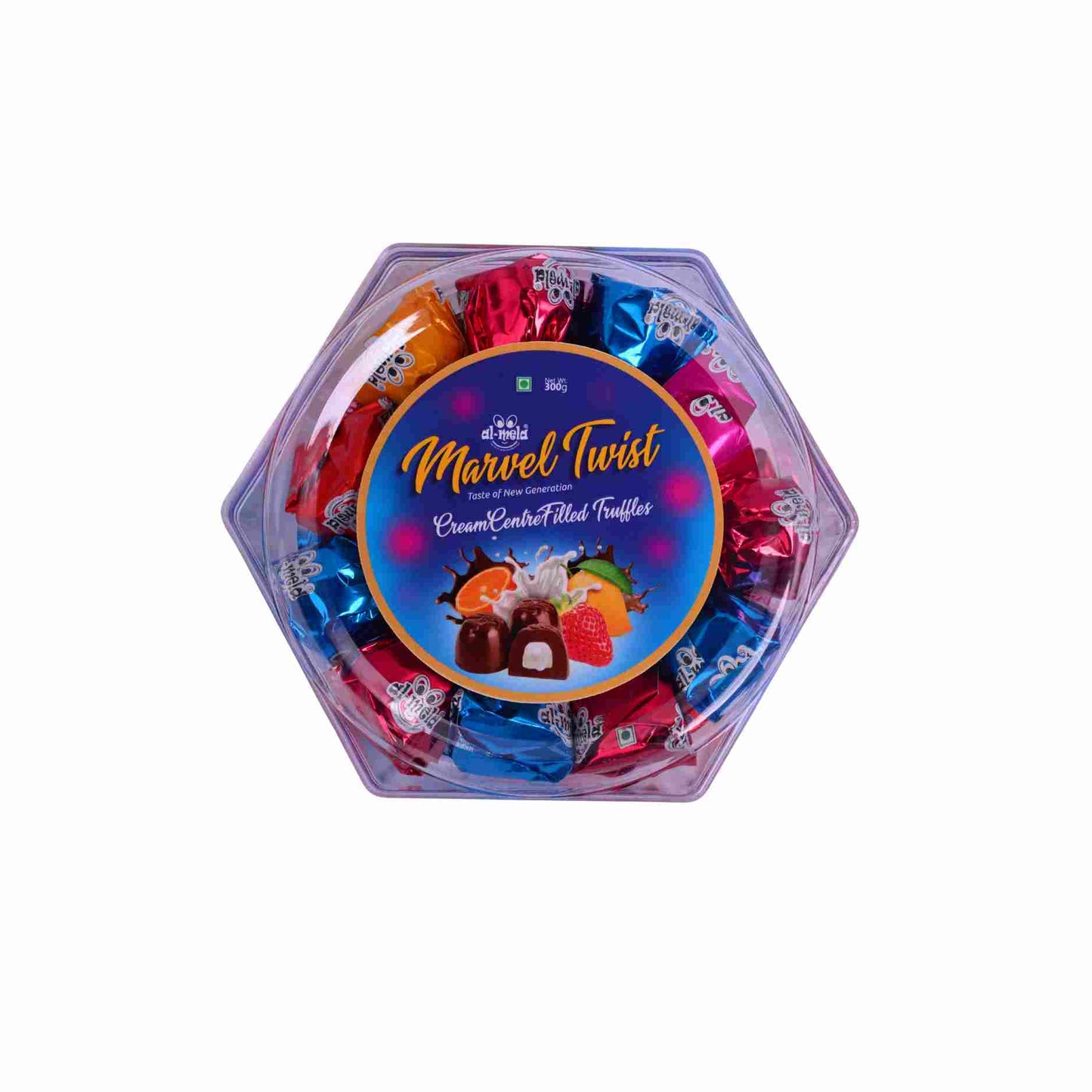 MARVEL TWIST HEXAGON TRUFFLES 300g