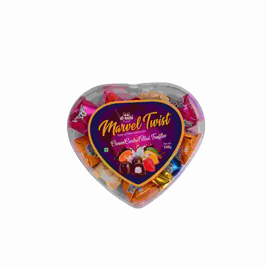 MARVEL TWIST MINI HEART TRUFFLES 150g