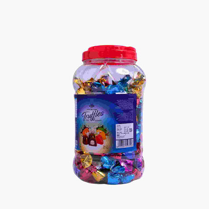 SWISS TRUFFLES ASSORTED JAR 1KG