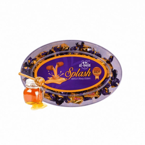SPLASH PREMIUM QUALITY ECLAIRS HONEY FLAVOUR 350g