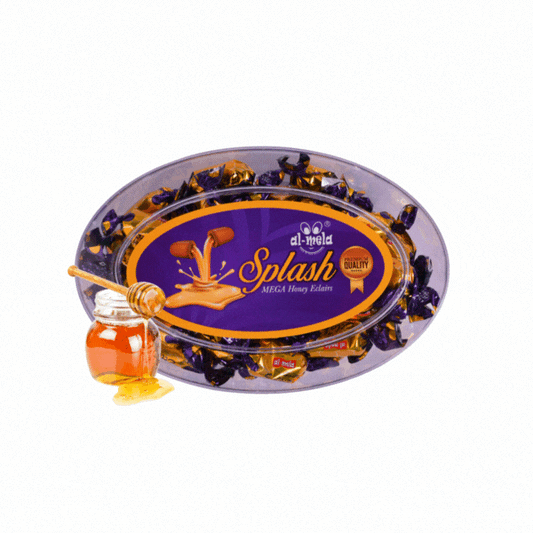 SPLASH PREMIUM QUALITY ECLAIRS HONEY FLAVOUR 350g