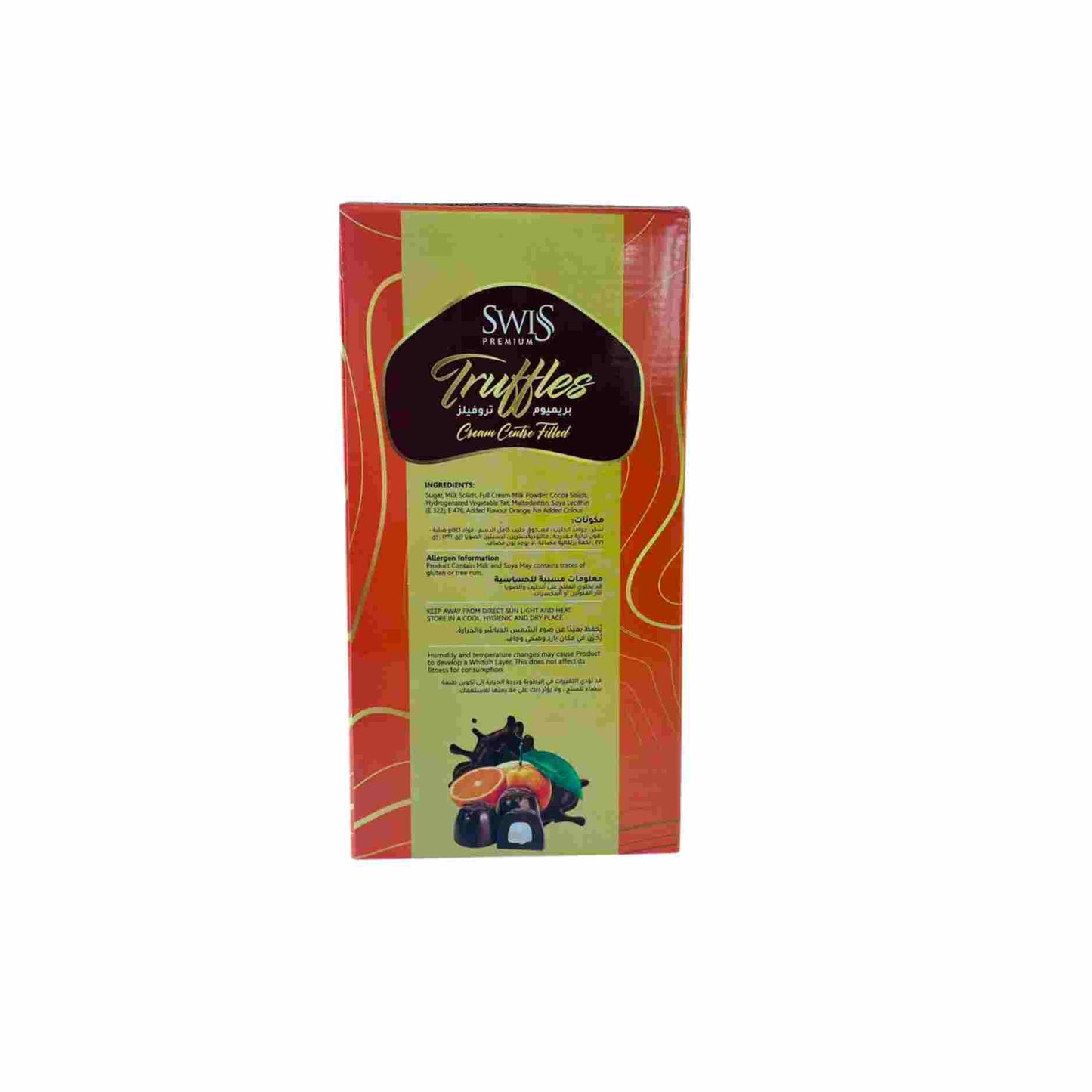 SWISS PREMIUM TRUFFLES -ORANGE FLAVOUR 2kg