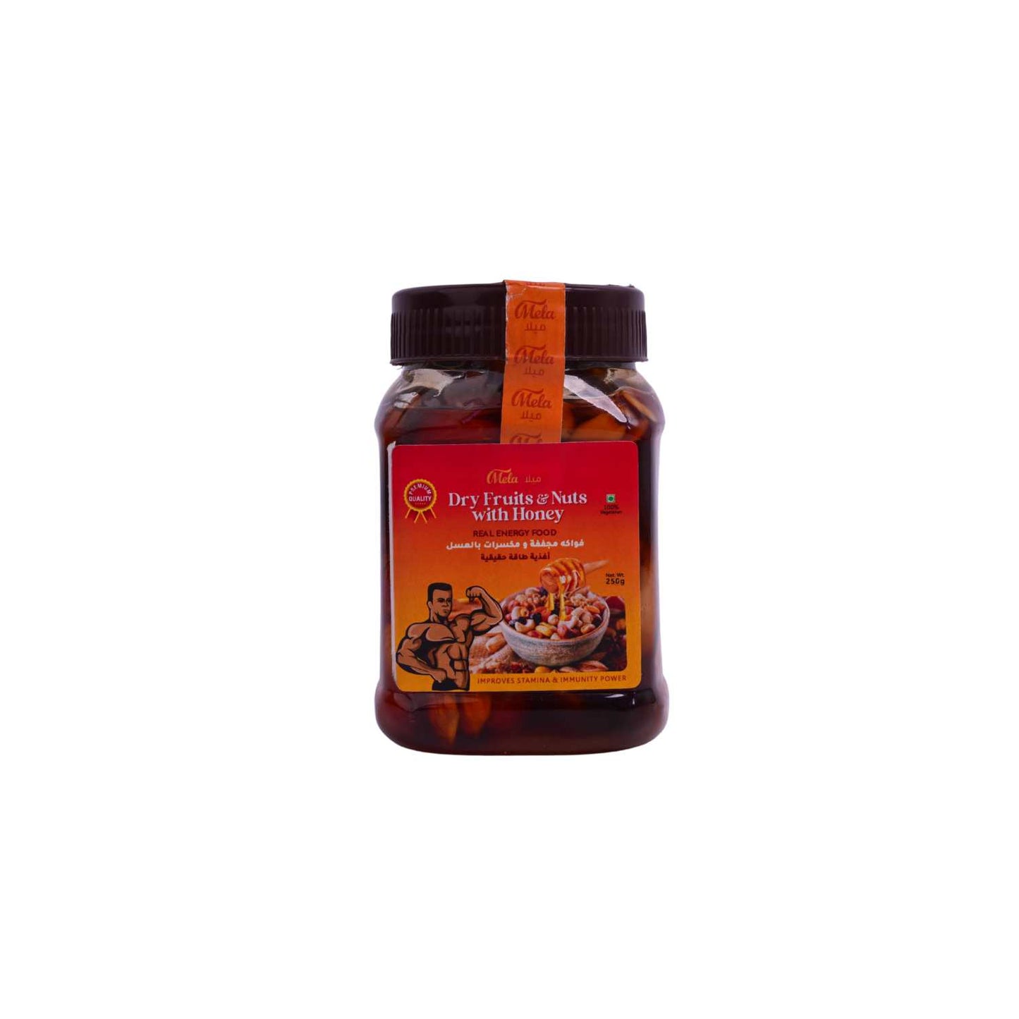 DRY FRUITS AND NUTS WITH HONEY 250g