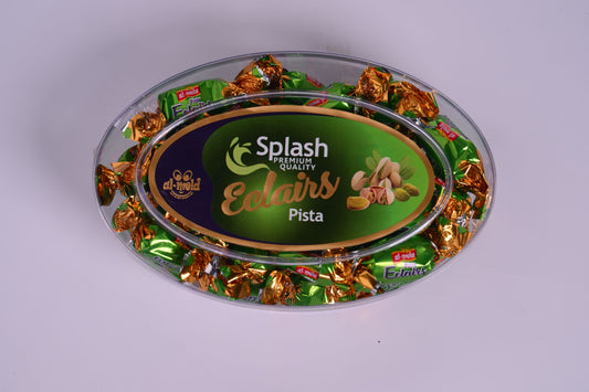 SPLASH PREMIUM QUALITY ECLAIRS PISTA FLAVOUR 350g