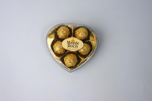 MAPLE ROCH 5 CAVITY HEART CHOCOLATE 70 g