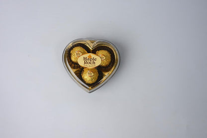 MAPLE ROCH 3 CAVITY HEART CHOCOLATE 42 g