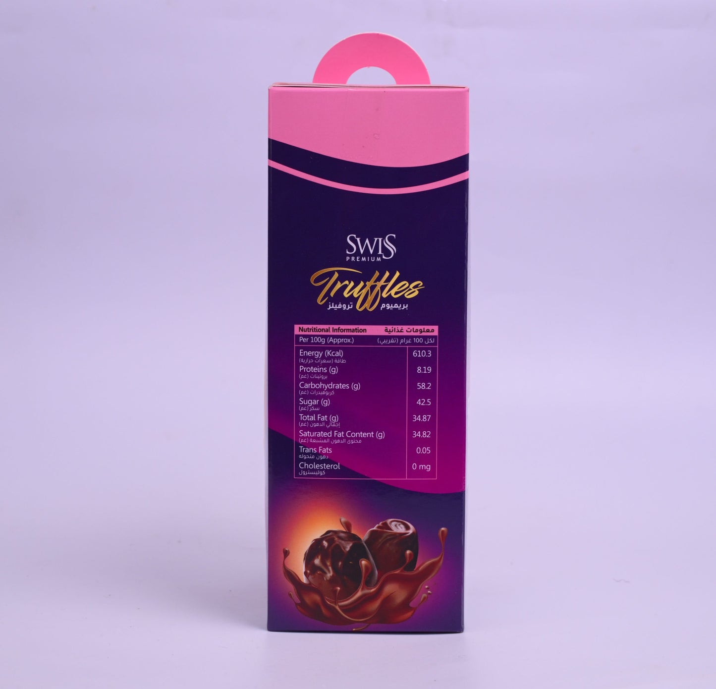 SWISS PREMIUM TRUFFLES - LITCHI 350g