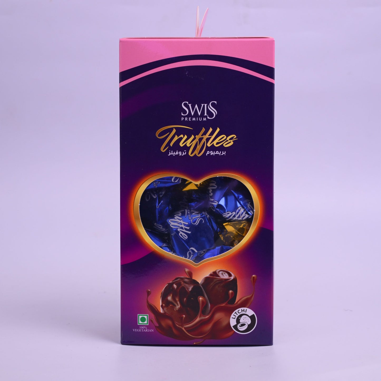 SWISS PREMIUM TRUFFLES - LITCHI 350g