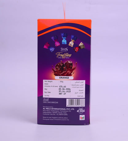 SWISS PREMIUM TRUFFLES - ORANGE 350g