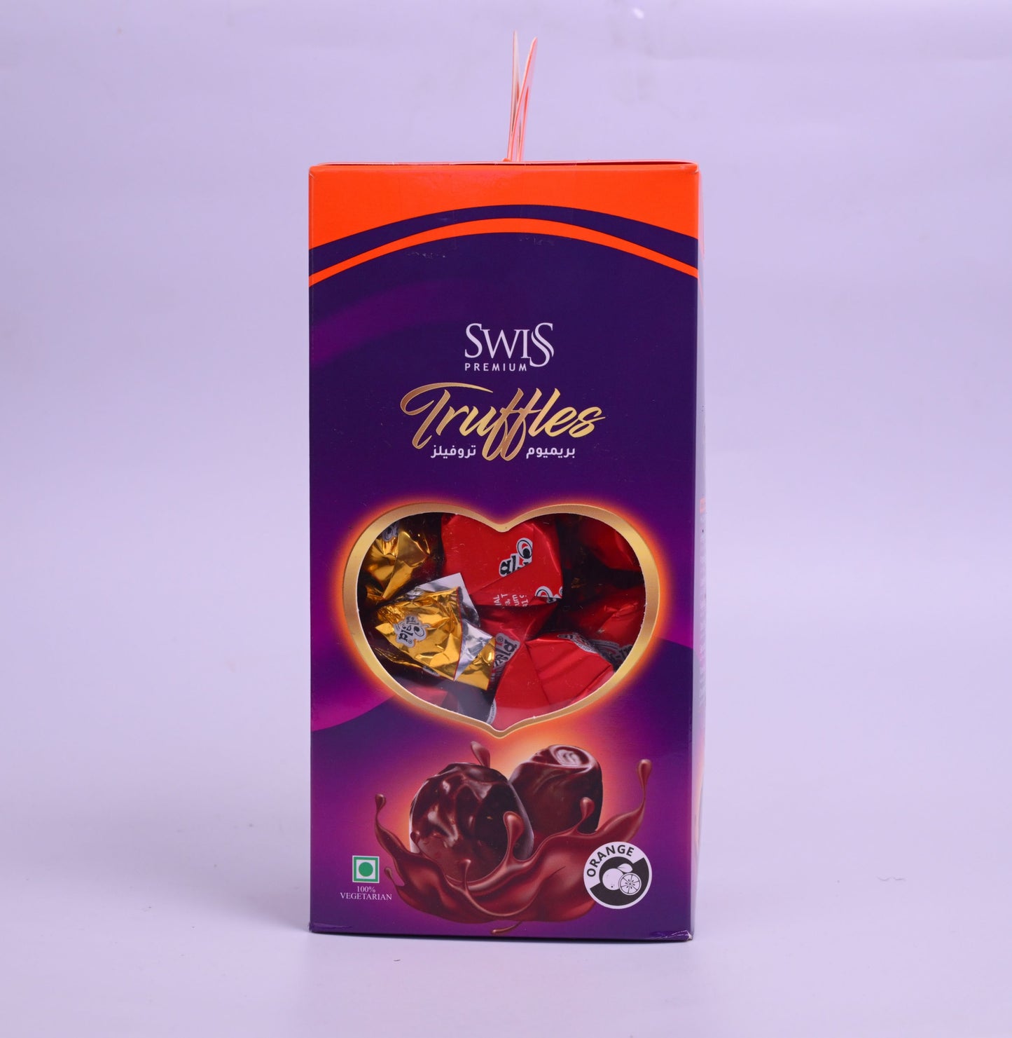SWISS PREMIUM TRUFFLES - ORANGE 350g