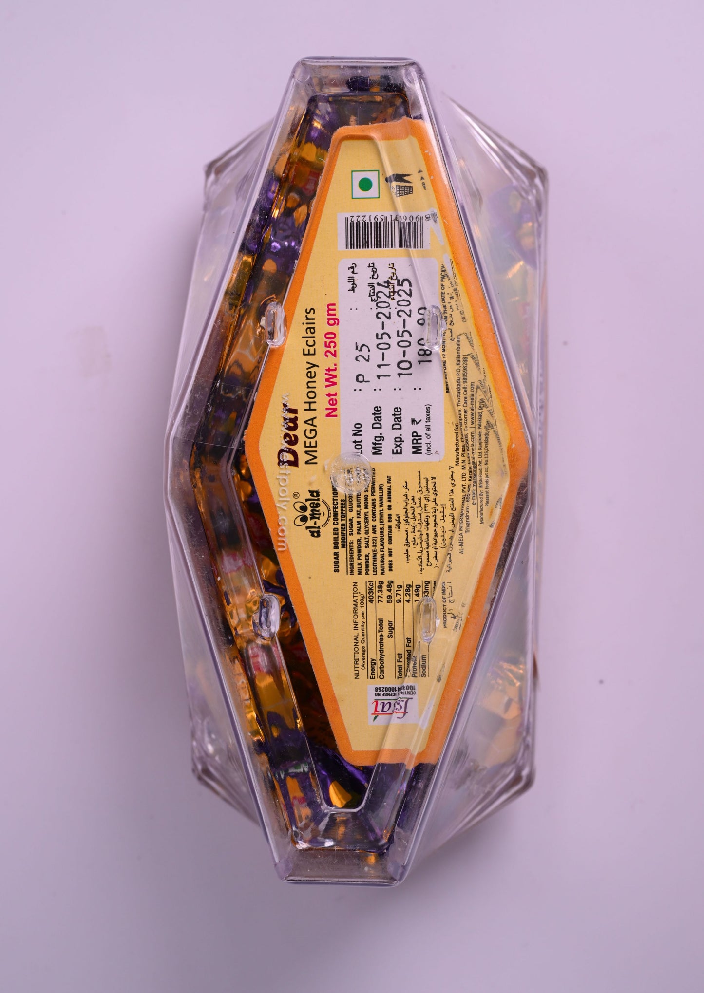 DEAR HONEY ECLAIRS 350g