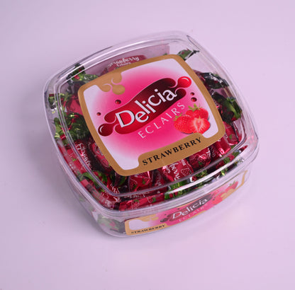 DELICIA STRAWBERRY ECLAIRS 250g
