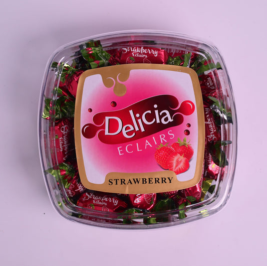 DELICIA STRAWBERRY ECLAIRS 250g