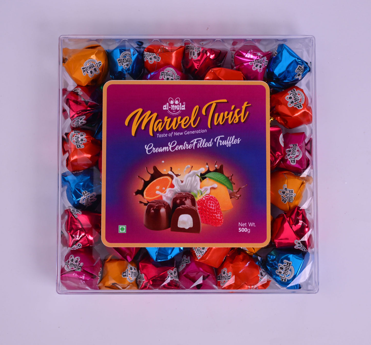 MARVEL TWIST SQUARE DIAMOND TRUFFLES 500g
