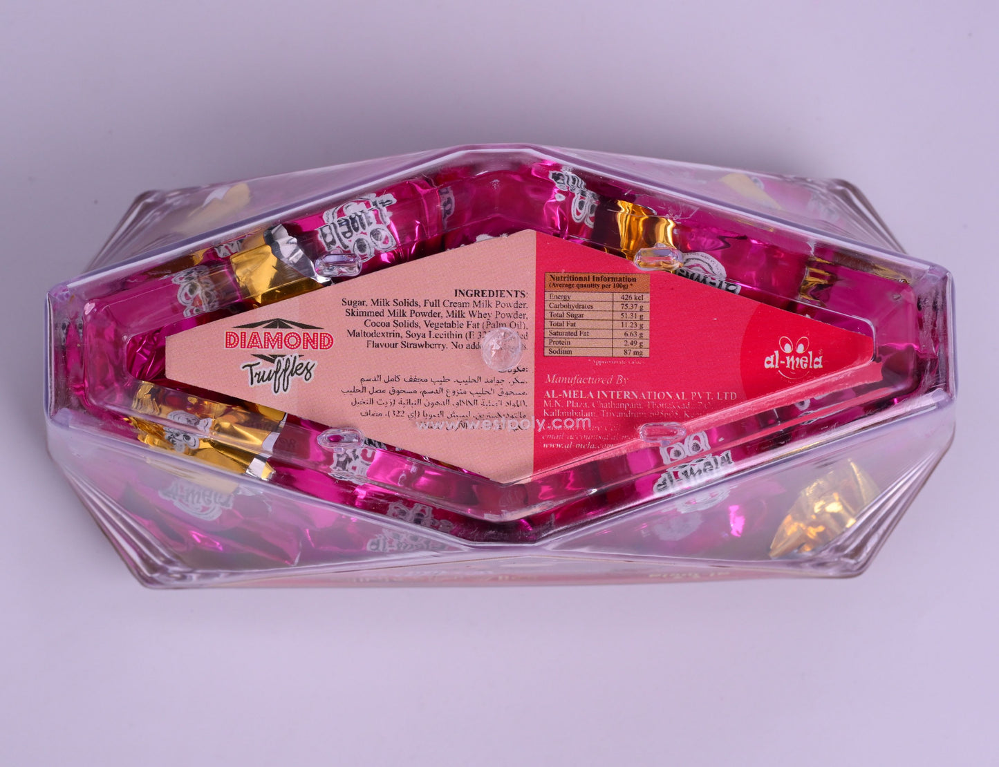 DIAMOND STRAWBERRY TRUFFLES 350g