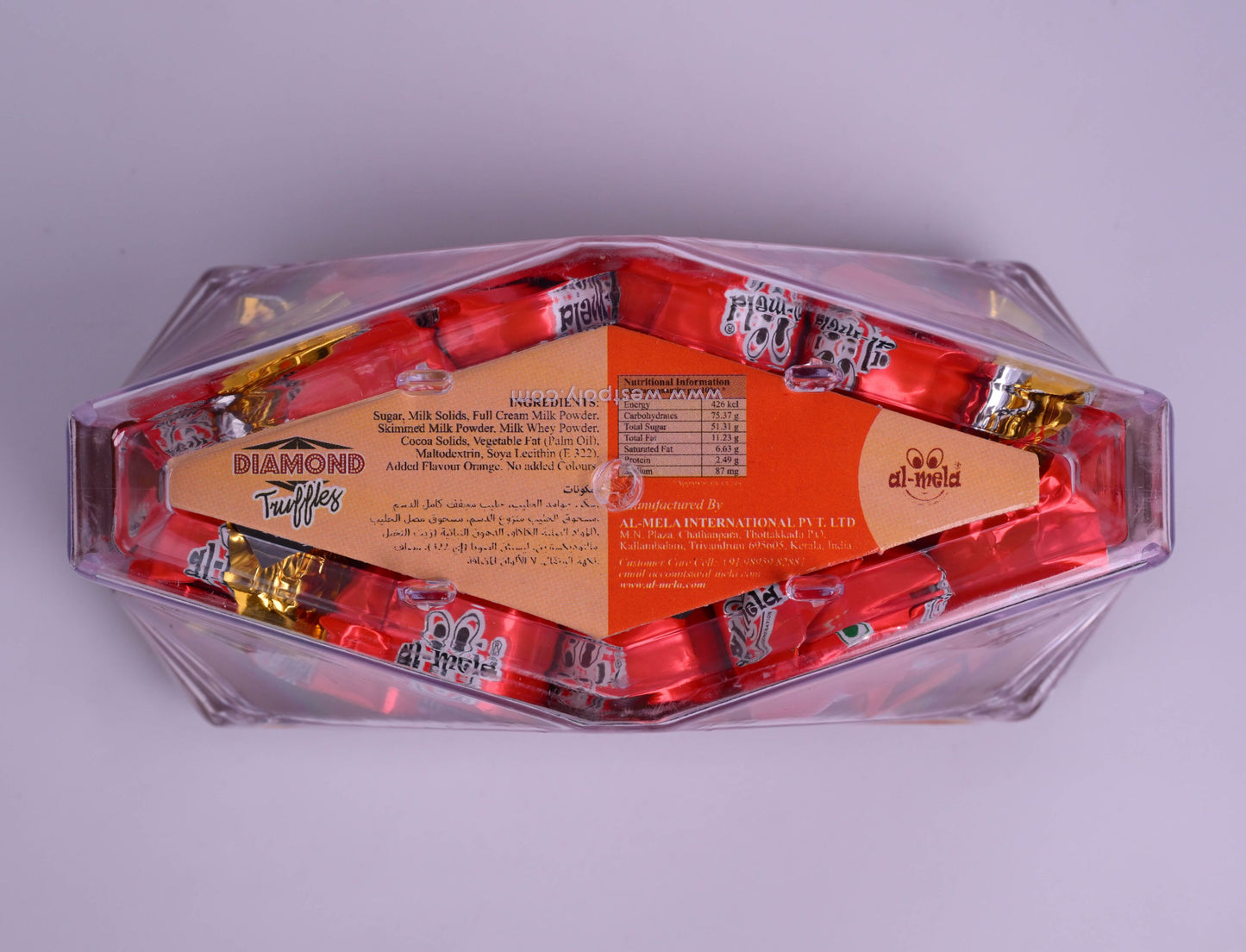 DIAMOND ORANGE TRUFFLES 350g