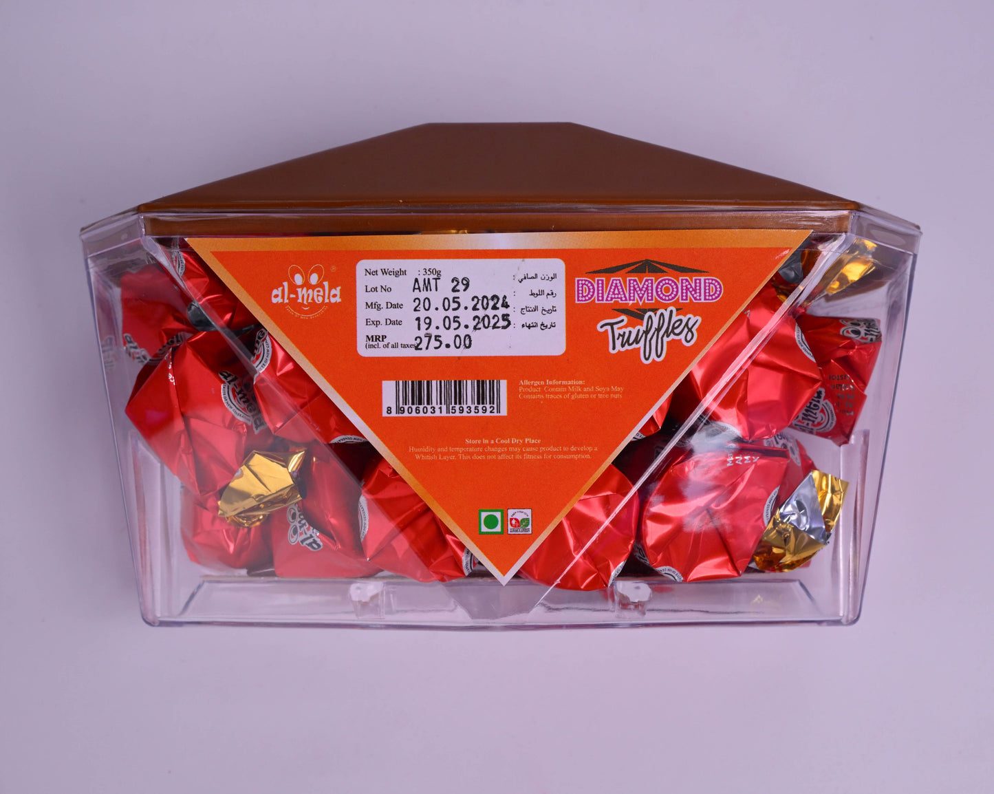 DIAMOND ORANGE TRUFFLES 350g